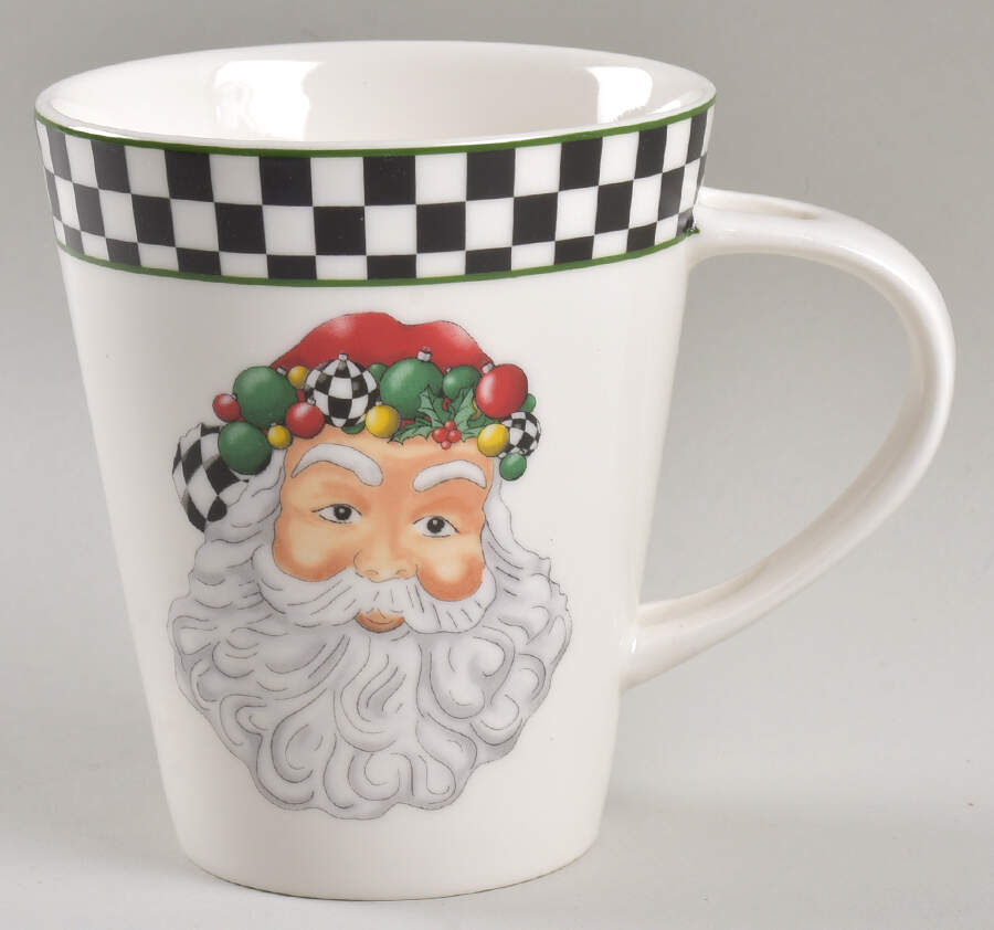 Christmas Tree Slotted Handle Mug No Spoon by Spode-1