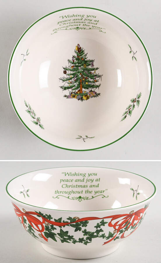 Christmas Tree 2007 Annual 6" Revere Candy Bowl by Spode-1