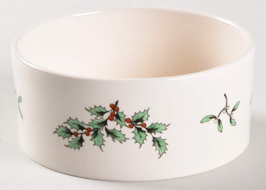 Christmas Tree 4" Candy Box No Lid by Spode-1