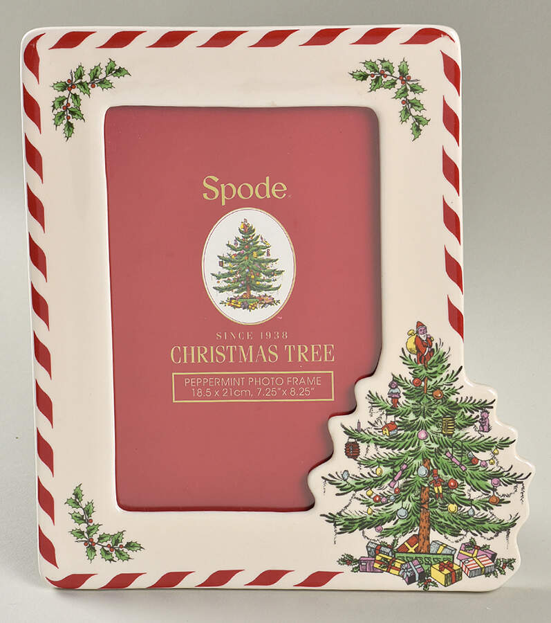 Christmas Tree Frame-Holds 4" X 6" by Spode-1