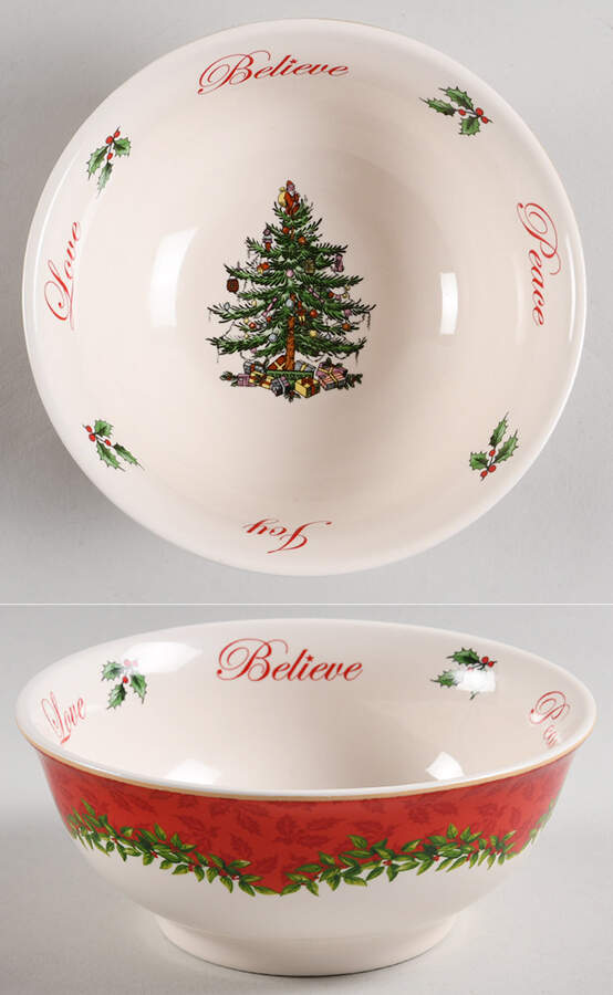 Christmas Tree 2013 Annual 6" Revere Candy Bowl by Spode-1