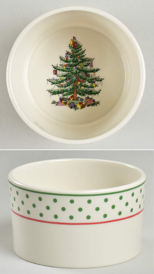 Christmas Tree Condiment Bowl by Spode-1