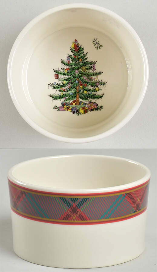 Christmas Tree Condiment Bowl by Spode-1