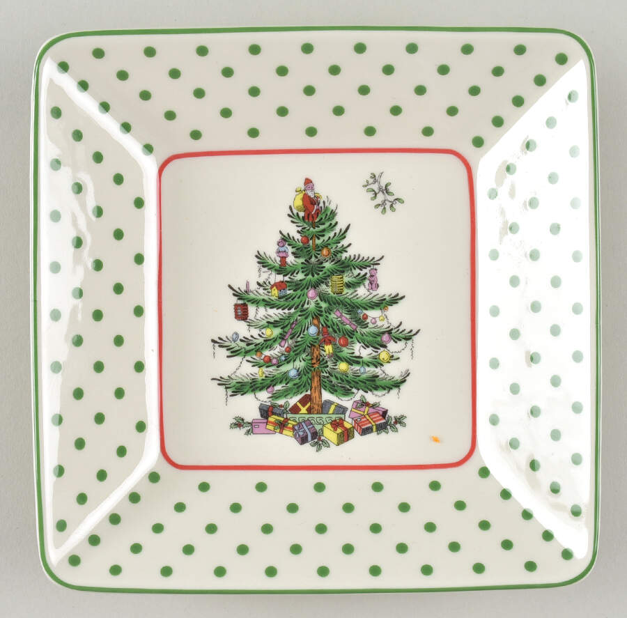 Christmas Tree 5" Nesting Tray by Spode-1