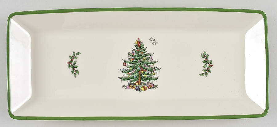 Christmas Tree 13" Nesting Tray by Spode-1