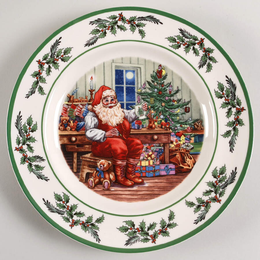 Christmas Tree 2024 Collector Plate by Spode-1