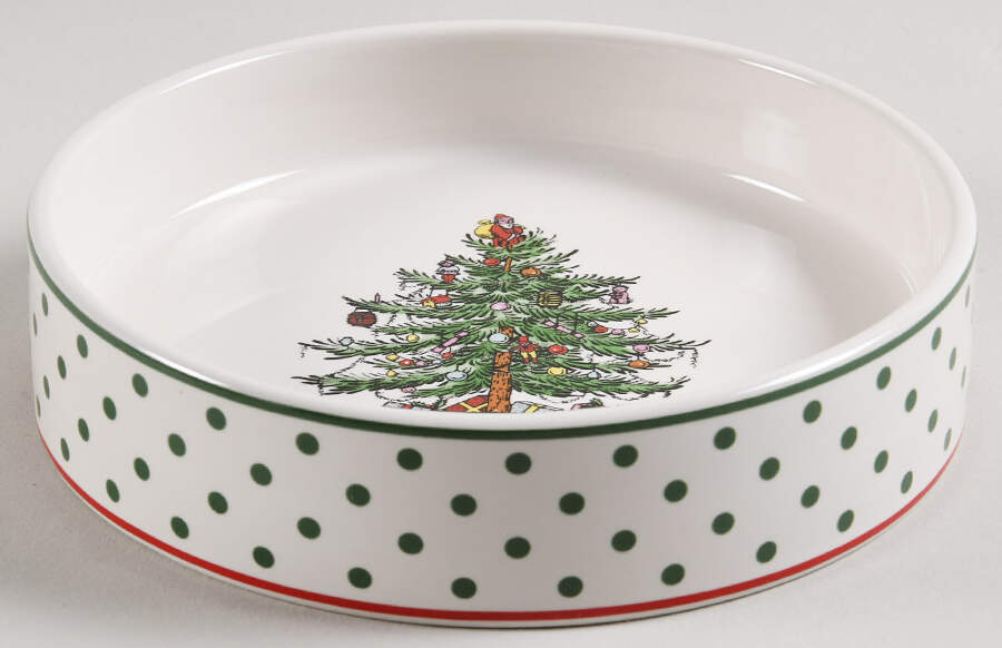 Christmas Tree Wine Bottle Coaster by Spode-1