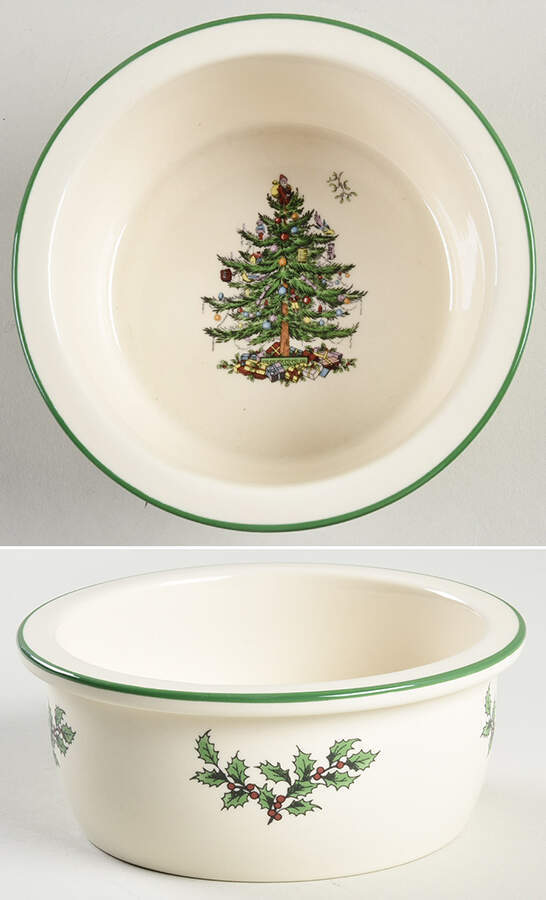 Christmas Tree Condiment Bowl by Spode-1