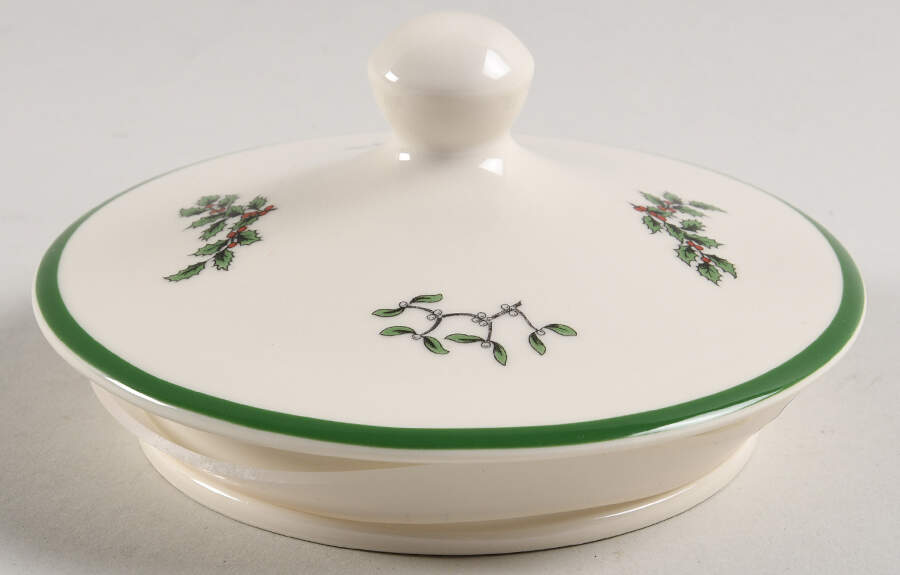 Christmas Tree Lid for Small Canister by Spode-1