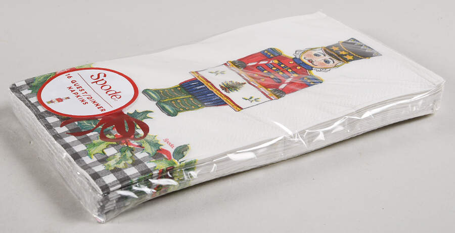 Christmas Tree Package of Paper Guest/Dinner Napkins by Spode-1