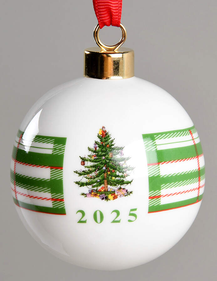 Christmas Tree Ornaments 2025 Dated Bauble - Boxed by Spode-1