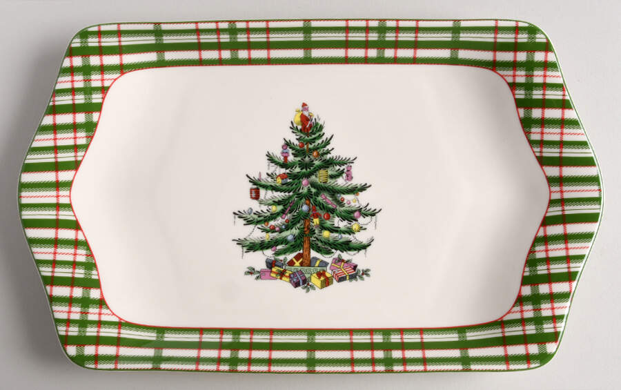 Christmas Tree 2024 Annual Dessert Tray by Spode-1