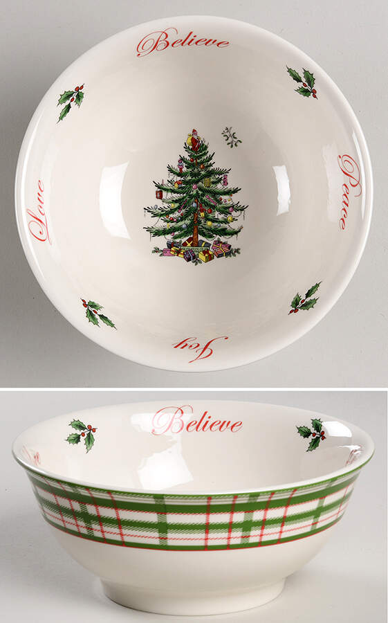 Christmas Tree 2025 Annual 6" Candy/Revere Bowl by Spode-1