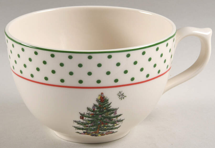 Christmas Tree Jumbo Cup (Does Not Have Saucer) by Spode-1