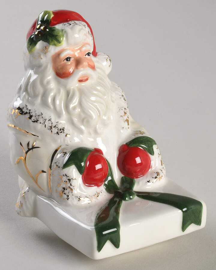 Christmas Tree Lid for Figural Candy Box by Spode-1