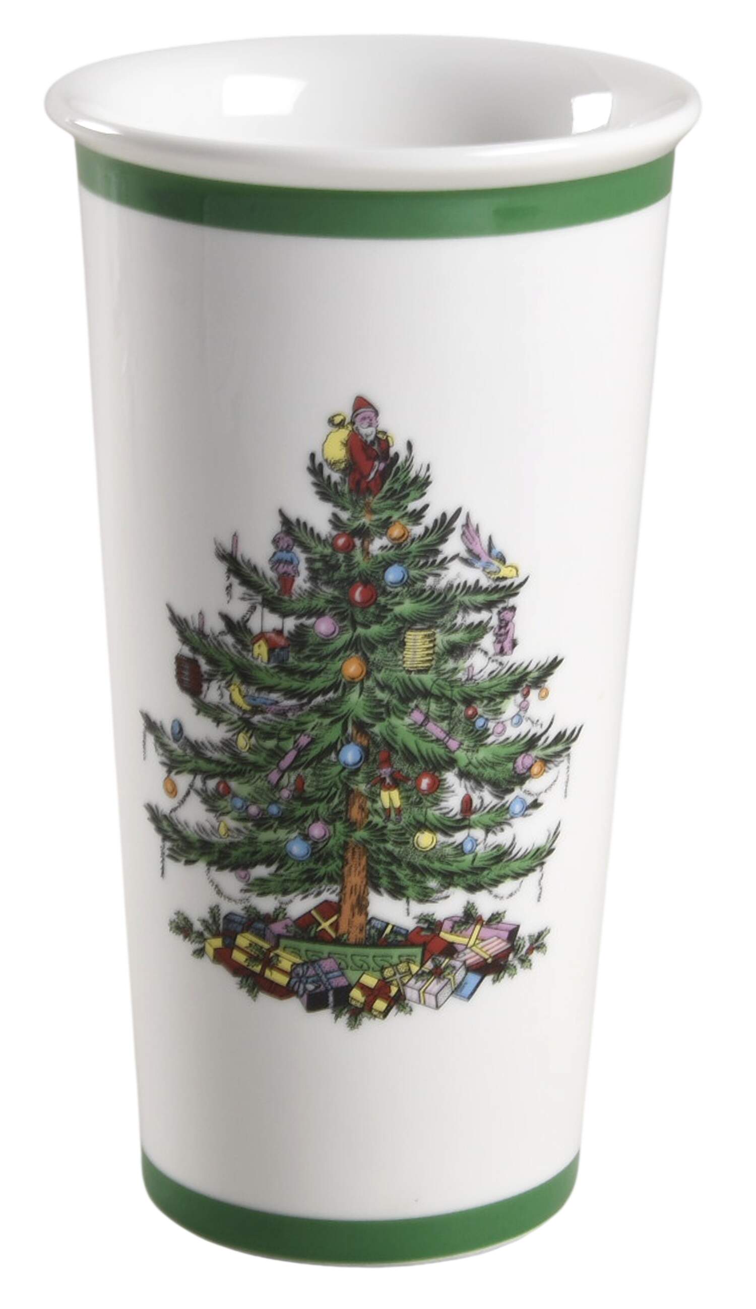 Christmas Tree Travel Tumbler No Lid by Spode-1