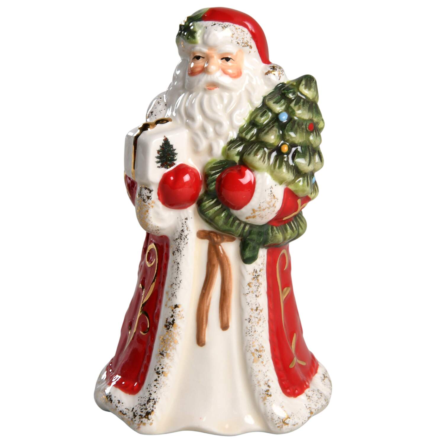 Christmas Tree Santa Shaped Bell by Spode-1