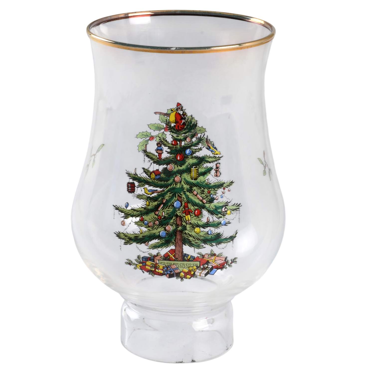 Christmas Tree Globe for Glassware Hurricane Lamp by Spode-1