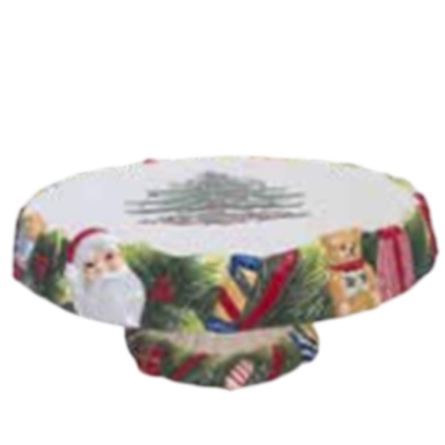 Christmas Tree 11" Diameter Pedestal Cake Stand by Spode-1