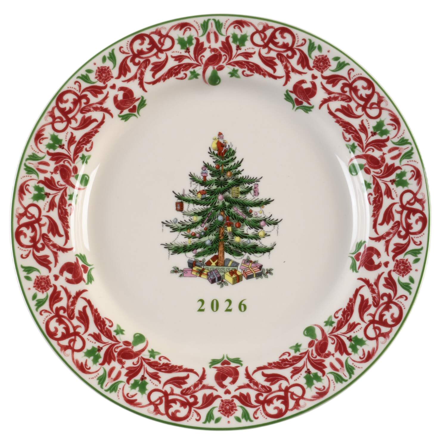 Christmas Tree 2026 Annual Collector Plate by Spode-1