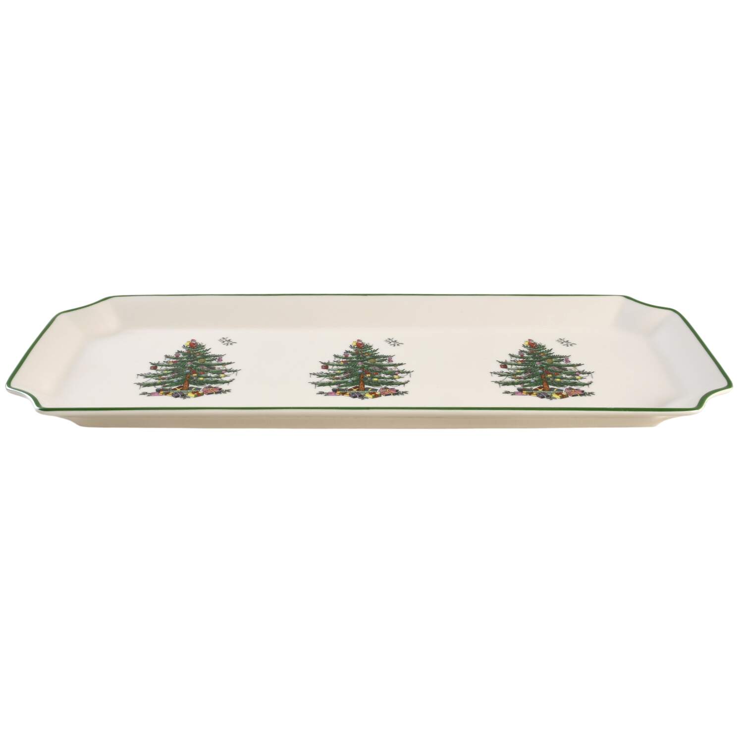 Christmas Tree 14" Sandwich Tray by Spode-1