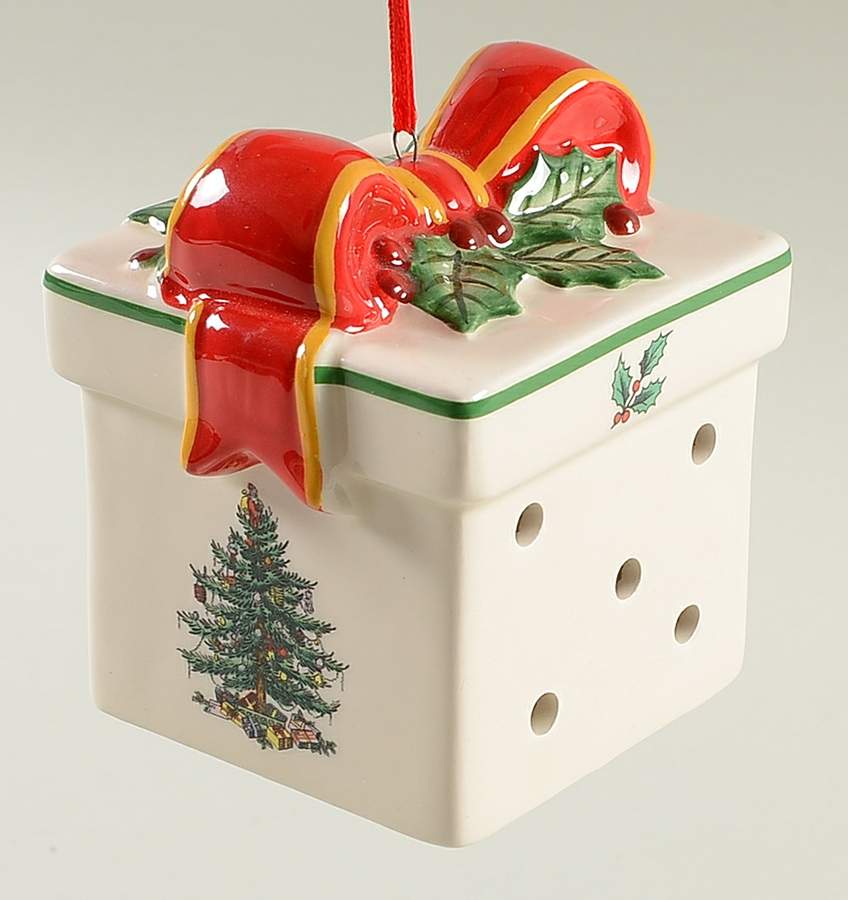 Christmas Tree Ornaments Gift Box-Multicolor Led - No Box by Spode-1