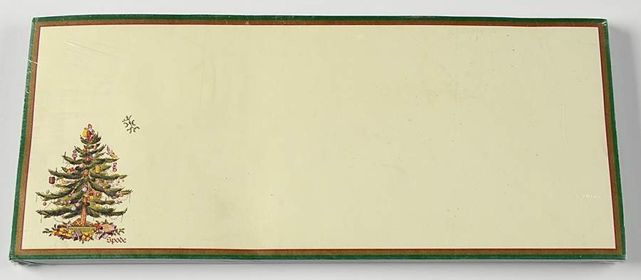 Christmas Tree (Pack of 20) Laser Envelopes by Spode-1