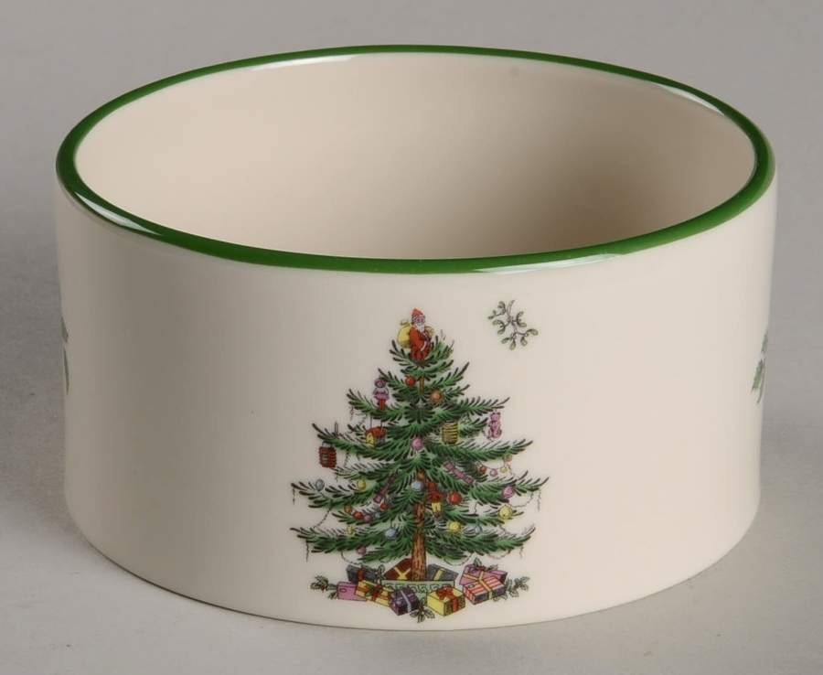 Christmas Tree Bowl for 2 Pc Chip & Dip Set by Spode-1