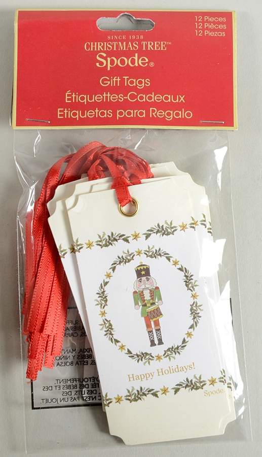 Christmas Tree (Set of 12) Paper Gift Tags by Spode-1
