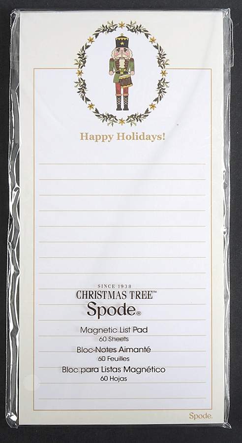 Christmas Tree Magnetic List Pad by Spode-1