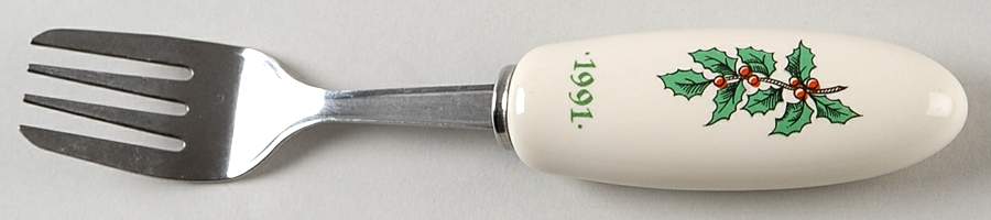 Christmas Tree Baby Fork by Spode-1