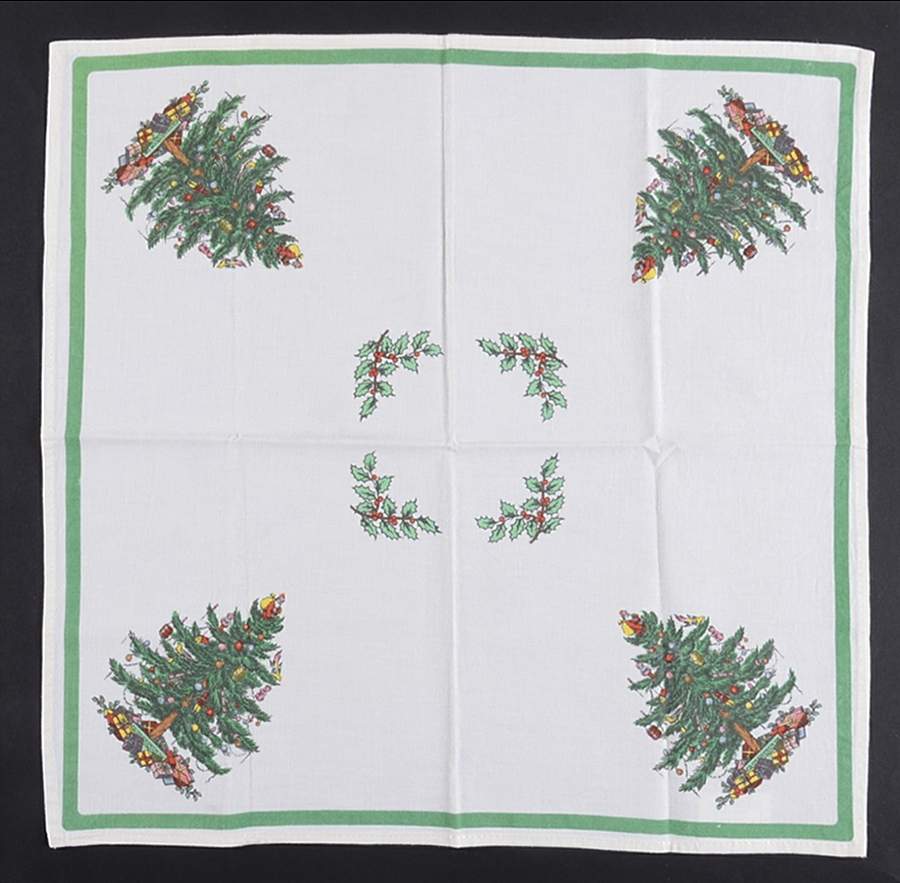 Christmas Tree Cloth Napkin by Spode-1