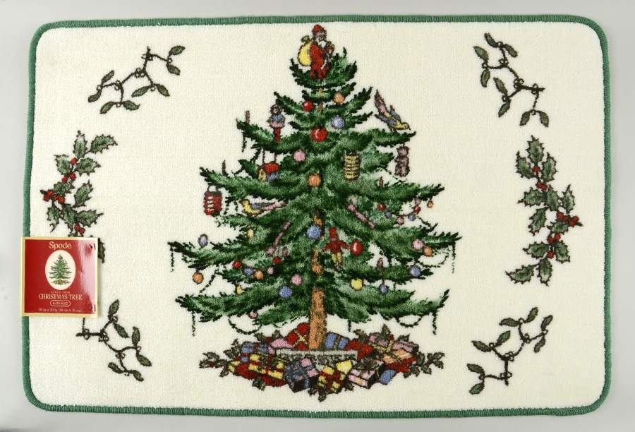 Christmas Tree Bath Rug by Spode-1