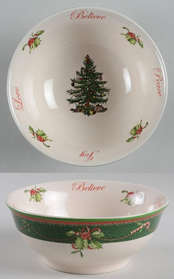 Christmas Tree 2011 Annual 6" Revere Candy Bowl by Spode-1