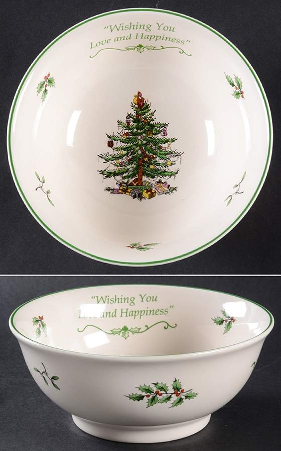 Christmas Tree 6" Revere Bowl by Spode-1