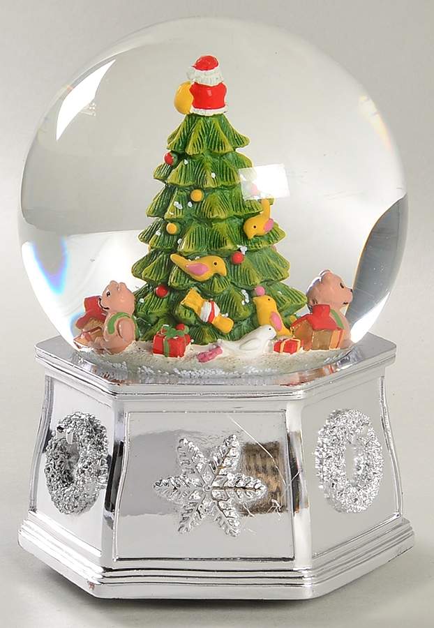 Christmas Tree Snow Globe by Spode-1