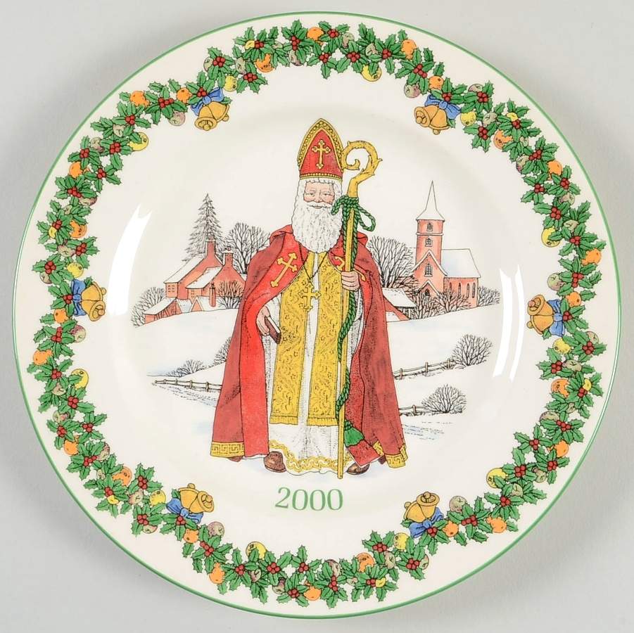 Christmas Tree 2000 Collector Plate by Spode-1