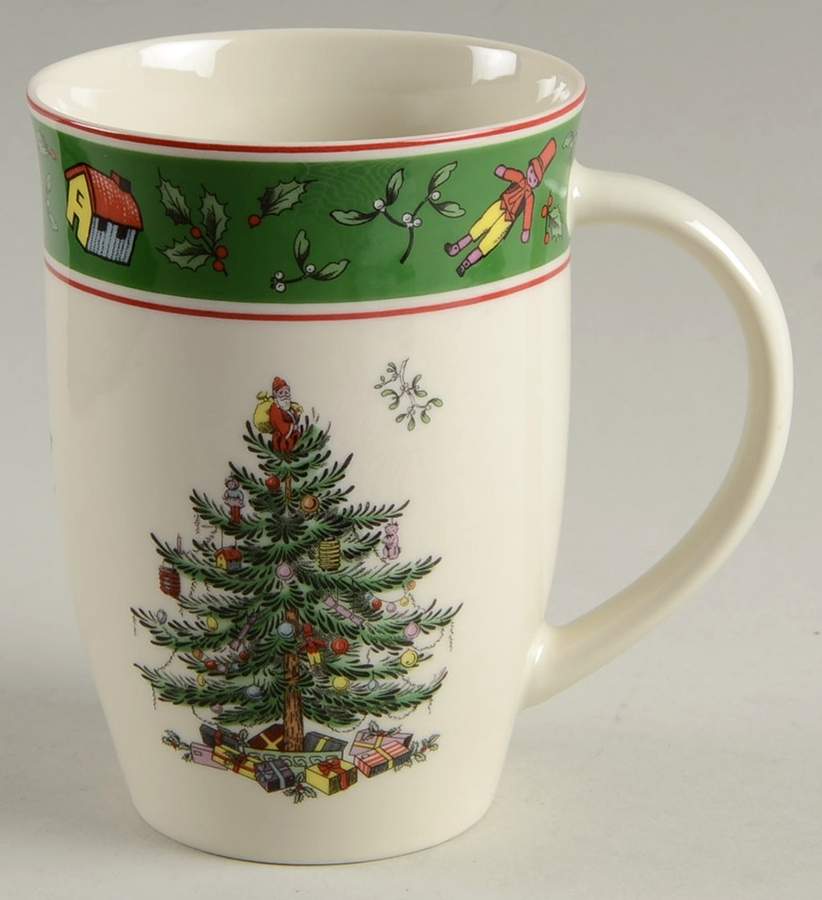 Christmas Tree Mug for Mug & Spoon Set by Spode-1