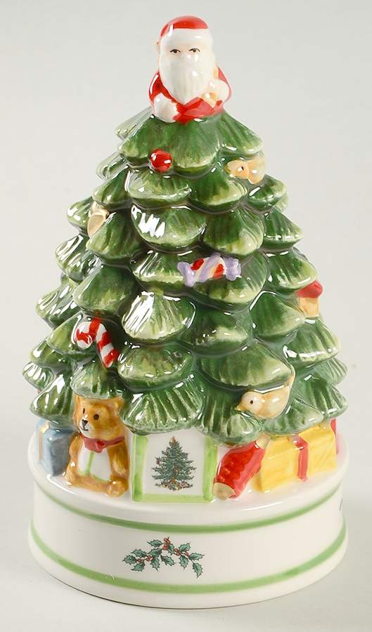 Christmas Tree Musical Figurine by Spode-1