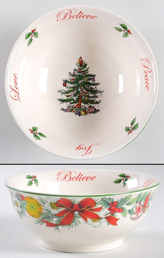 Christmas Tree 2017 Annual 6" Revere/Candy Bowl by Spode-1