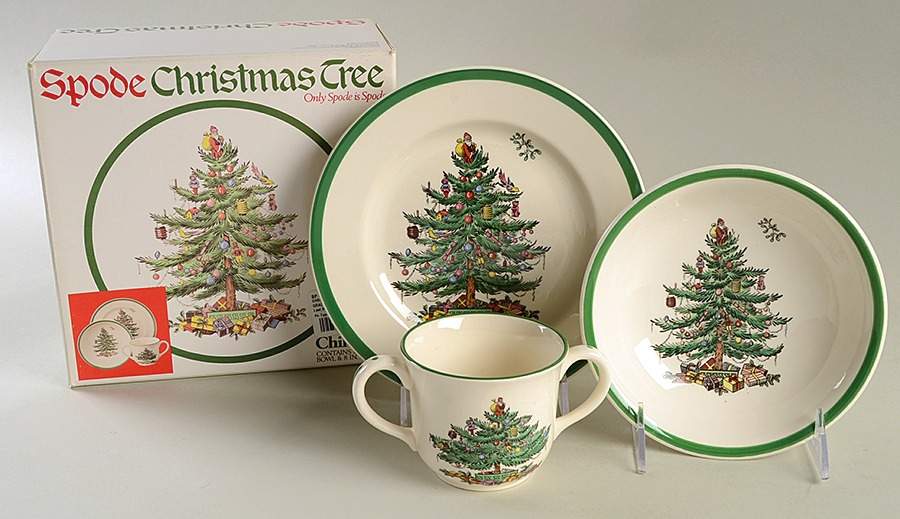 Christmas Tree 3 Piece Set by Spode-1
