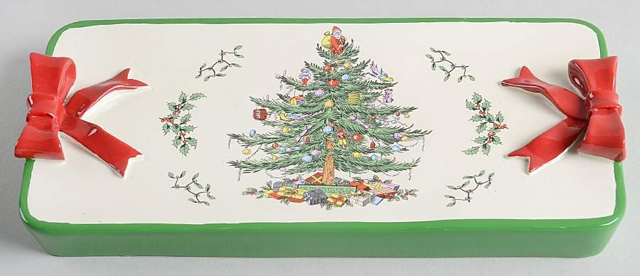 Christmas Tree Bath Tray by Spode-1