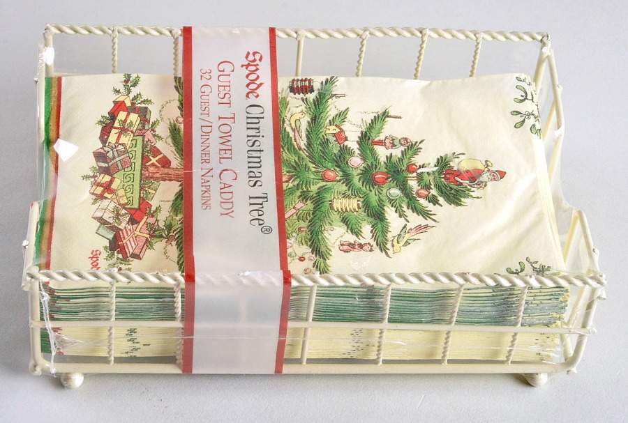 Christmas Tree Package of Paper Guest Towel Napkins by Spode-1