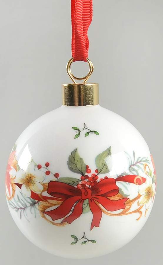 Christmas Tree Ornaments Bauble 2018 Design - Boxed by Spode-1