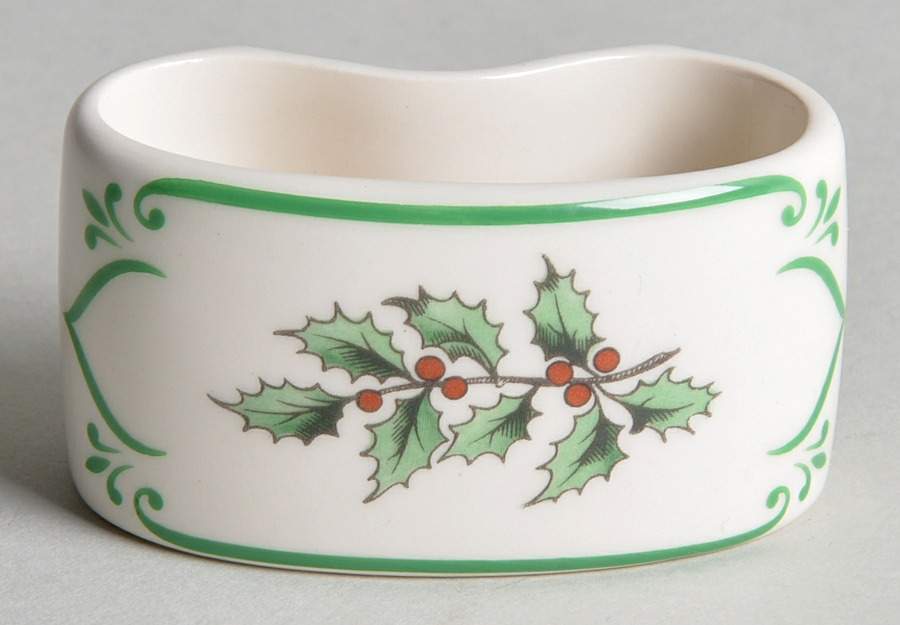 Christmas Tree Napkin Ring by Spode-1