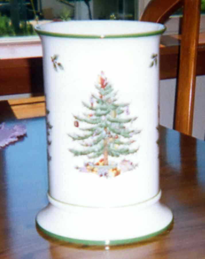 Christmas Tree Wine Cooler by Spode-1