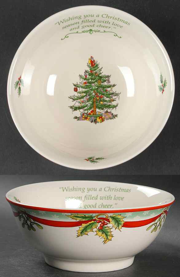 Christmas Tree 2009 Annual 6" Revere Candy Bowl by Spode-1
