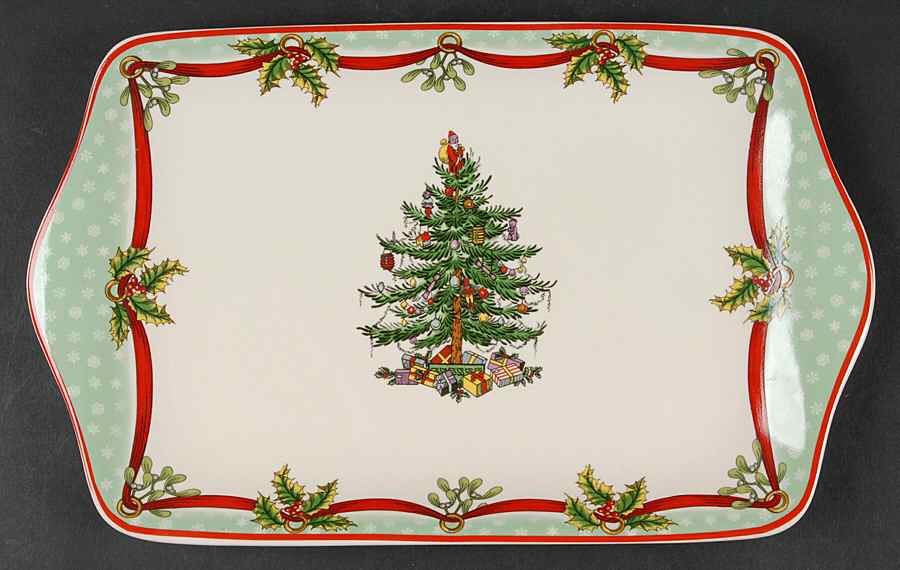 Christmas Tree 2009 Annual Dessert Tray by Spode-1