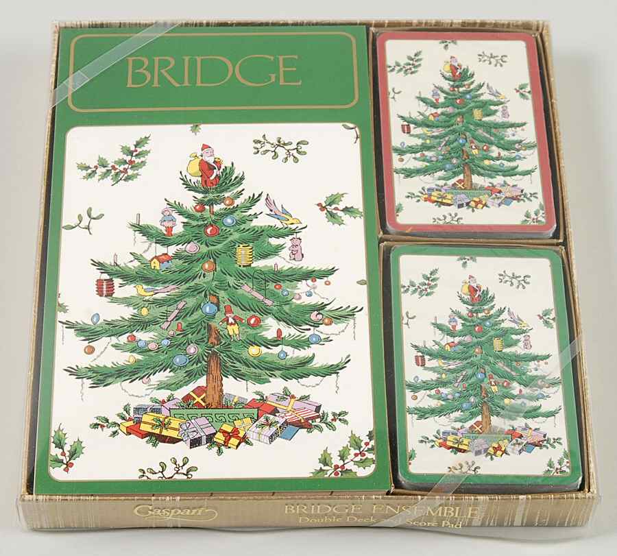 Christmas Tree Bridge Set by Spode-1