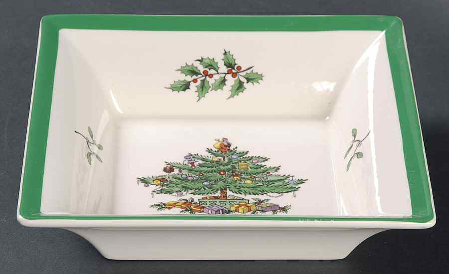 Christmas Tree 6" Square Tray by Spode-1